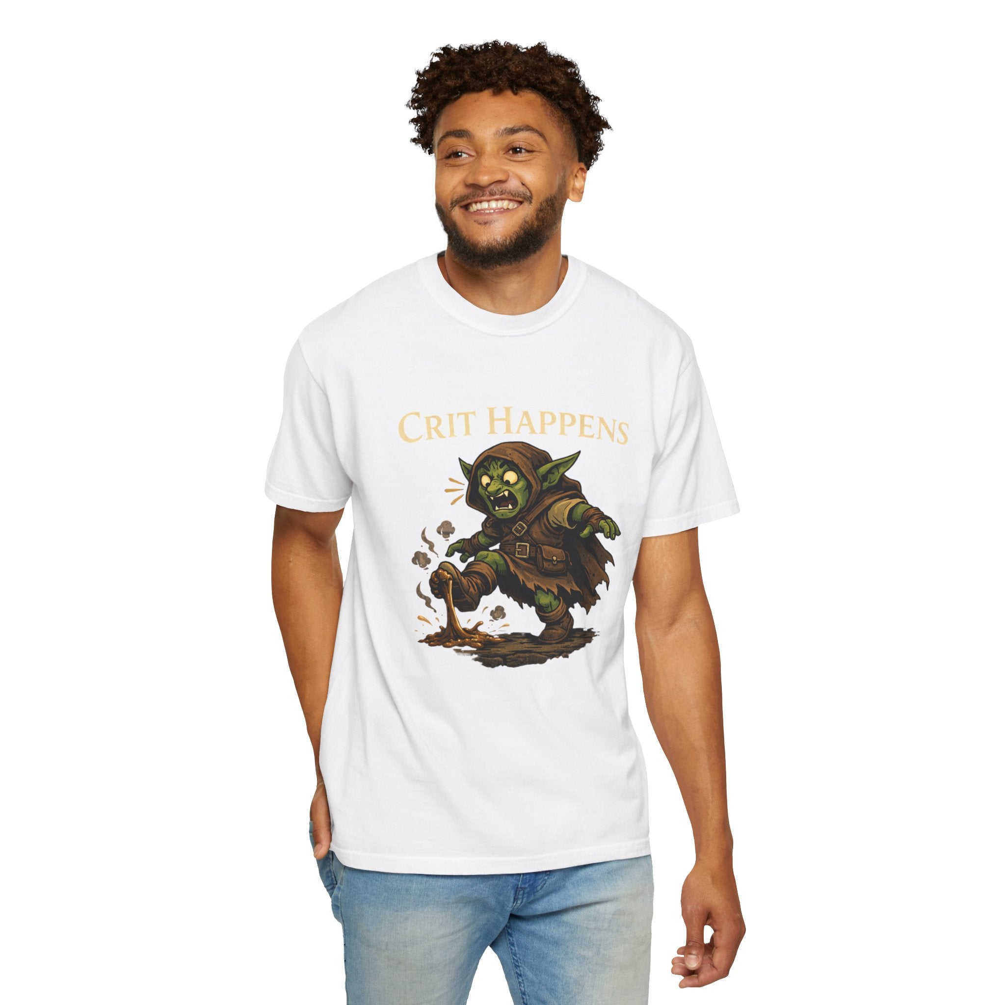 Crit Happens Goblin RPG T-Shirt