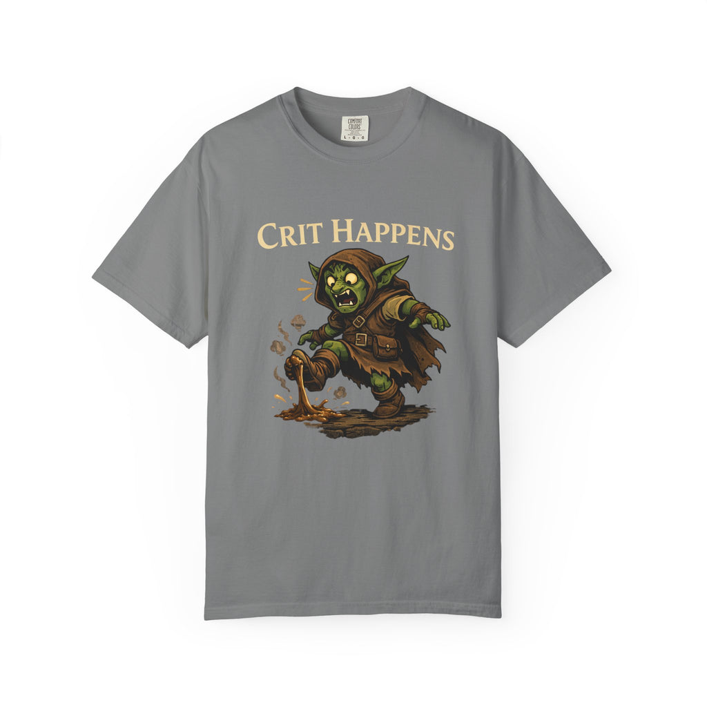 Crit Happens Goblin RPG T-Shirt