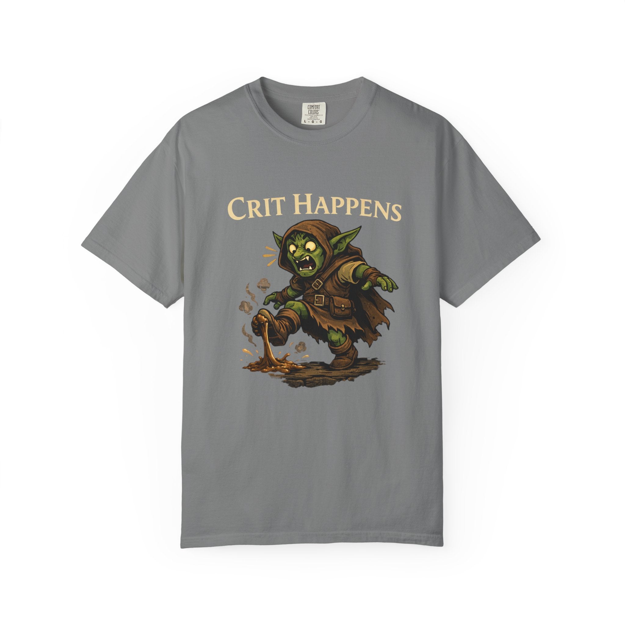 Crit Happens Goblin RPG T-Shirt