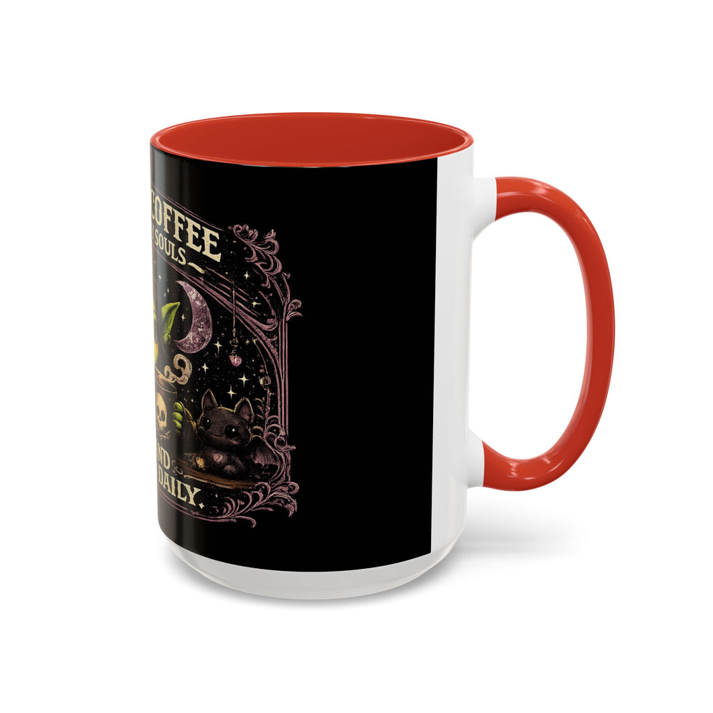 Like My Coffee Mug — "Like I Like My Souls: Dark and Consumed Daily" Goth Coffee Mug