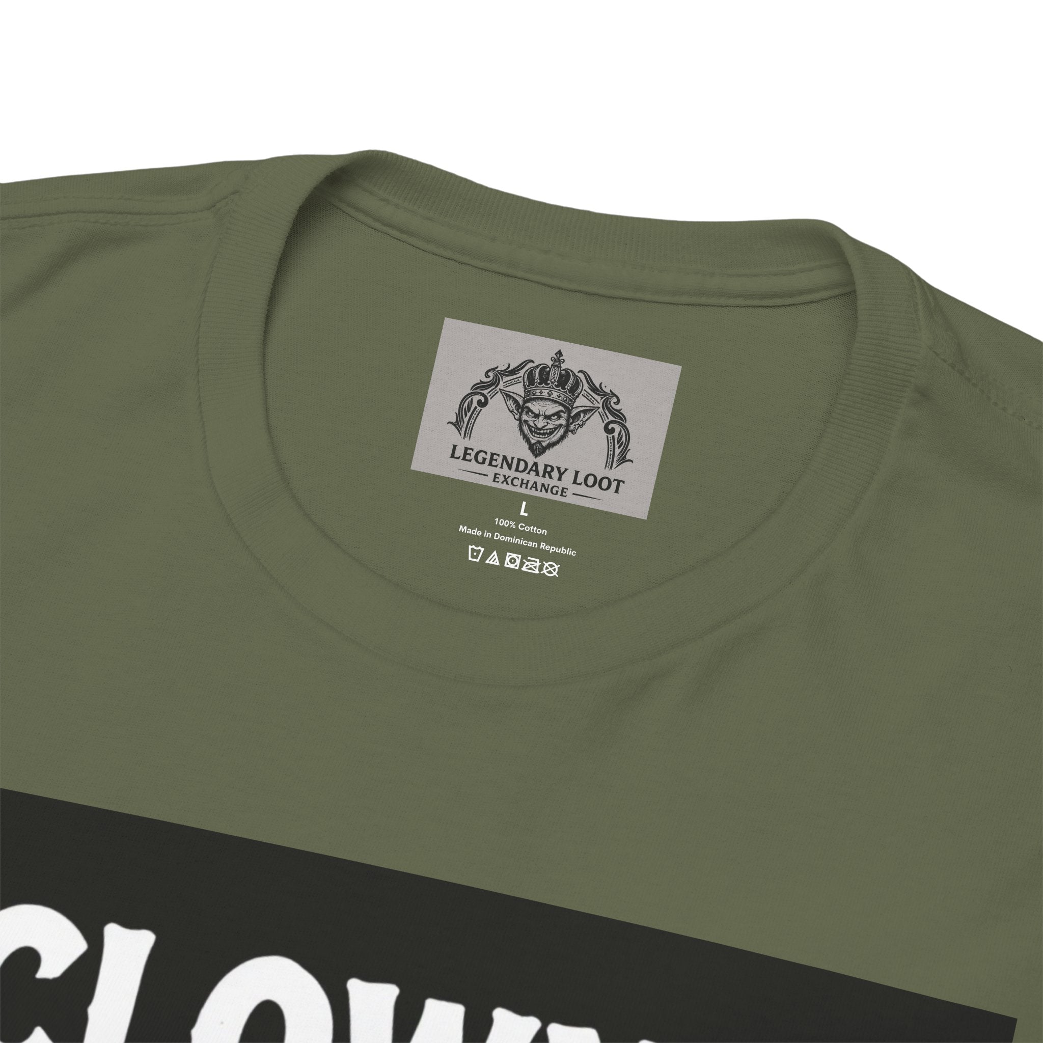 Creepy Clown T-Shirt — "Clowns Are Fun Until They're Not" Horror Tee