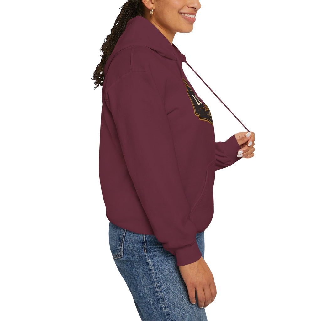 Long Rest Required Hoodie — Camping Campfire Graphic Pullover
