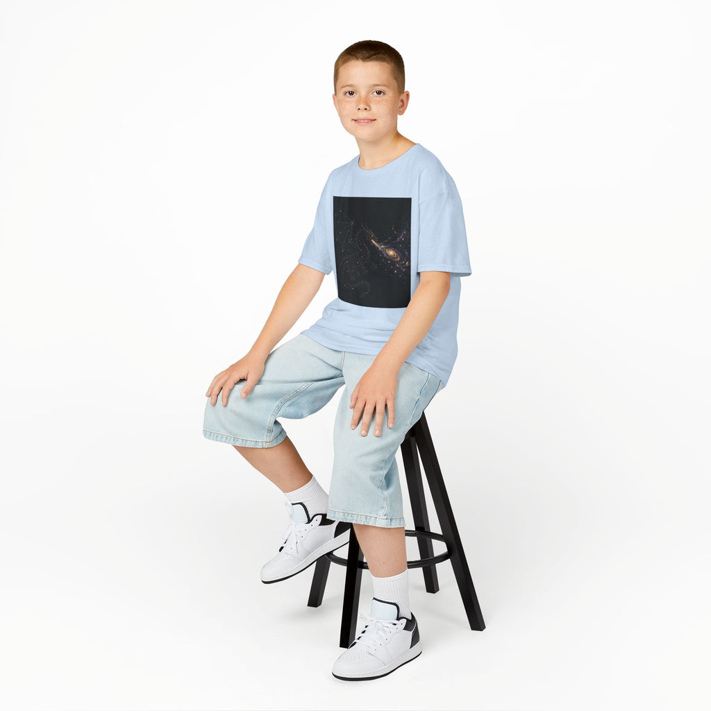 Galaxy Spiral Nebula Kids Tee | Space Stars Astronomy Design