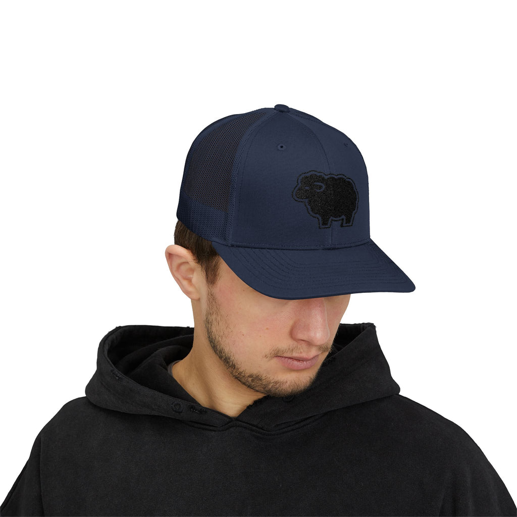 Black Sheep Patch Snapback Cap