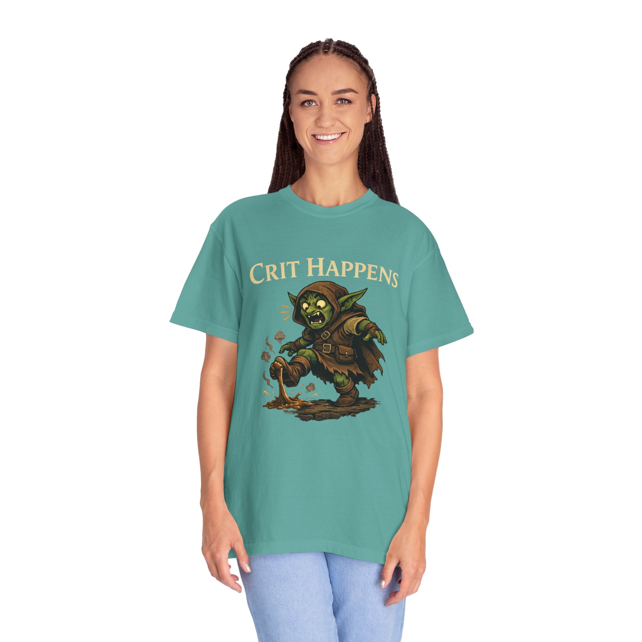 Crit Happens Goblin RPG T-Shirt