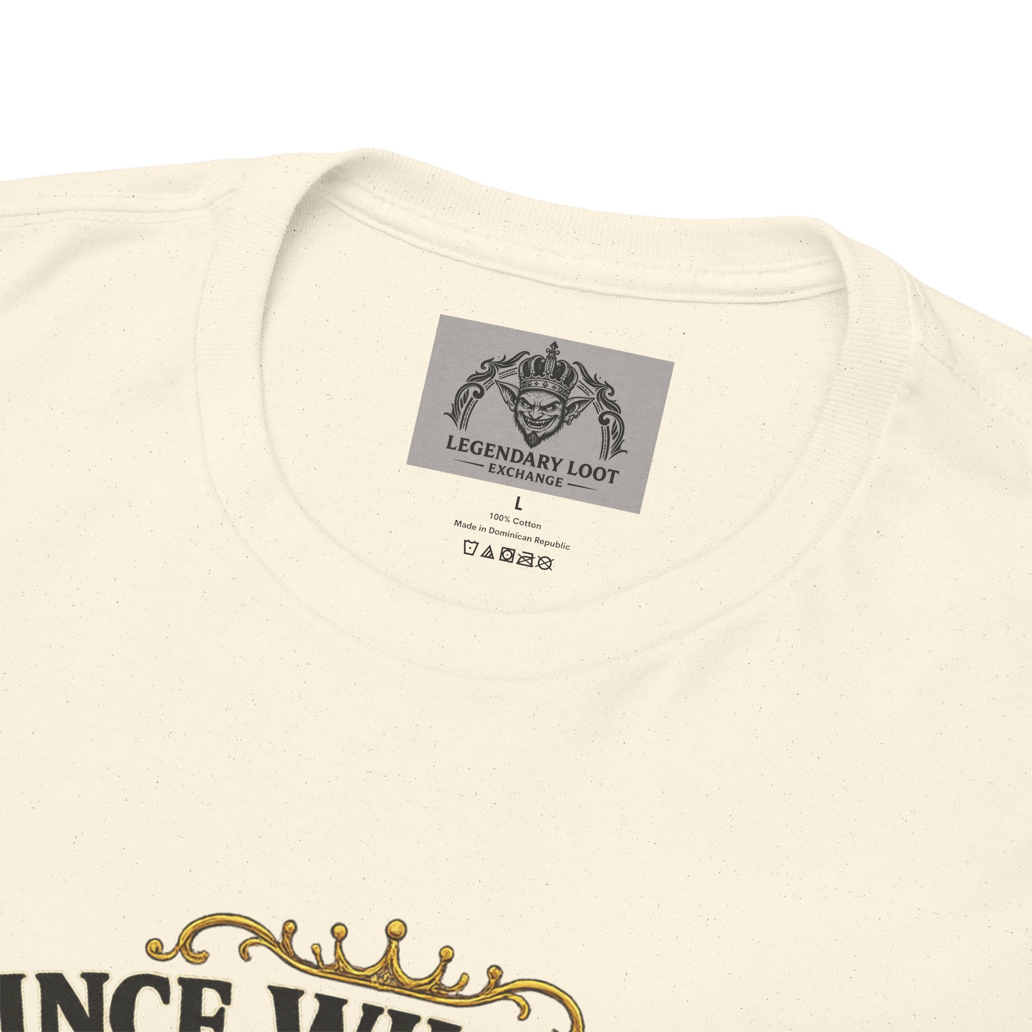 Cat T-Shirt — “Prince Williekins Is Not Impressed” Royal Cat Graphic Tee