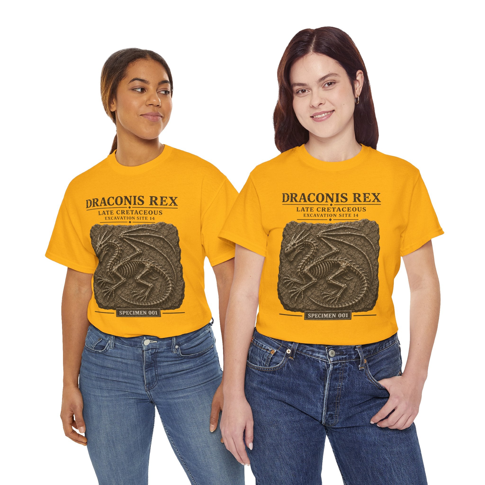 Draconis Rex Fossil T‑Shirt — Mythological Preservation Society Tee