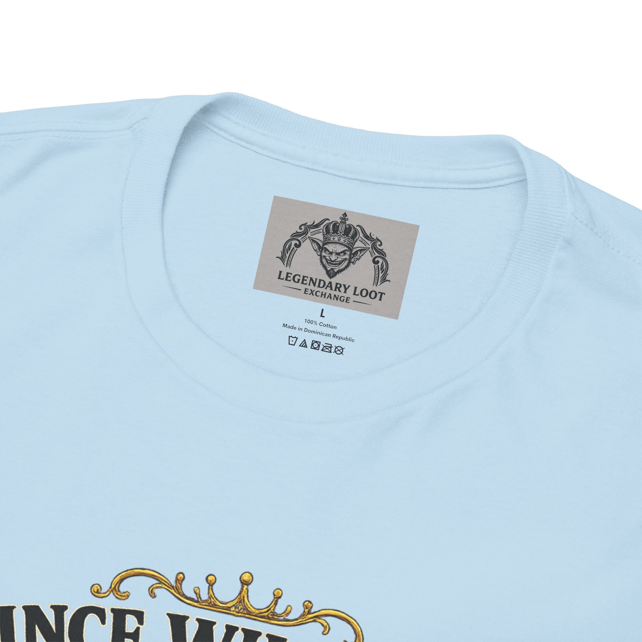 Cat T-Shirt — “Prince Williekins Is Not Impressed” Royal Cat Graphic Tee