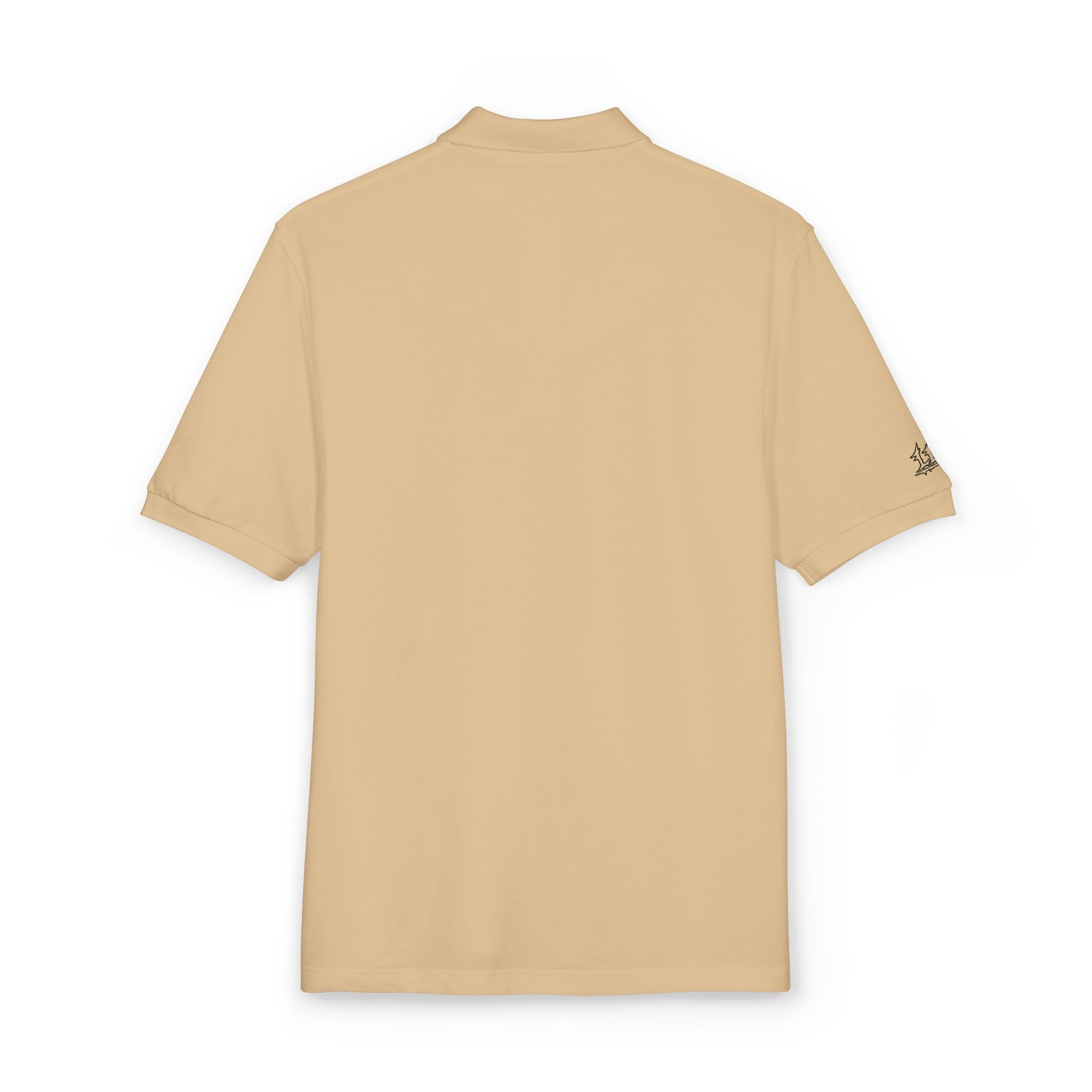 Embroidered Dragon Crest Polo Shirt — Men's Casual Golf & Workwear