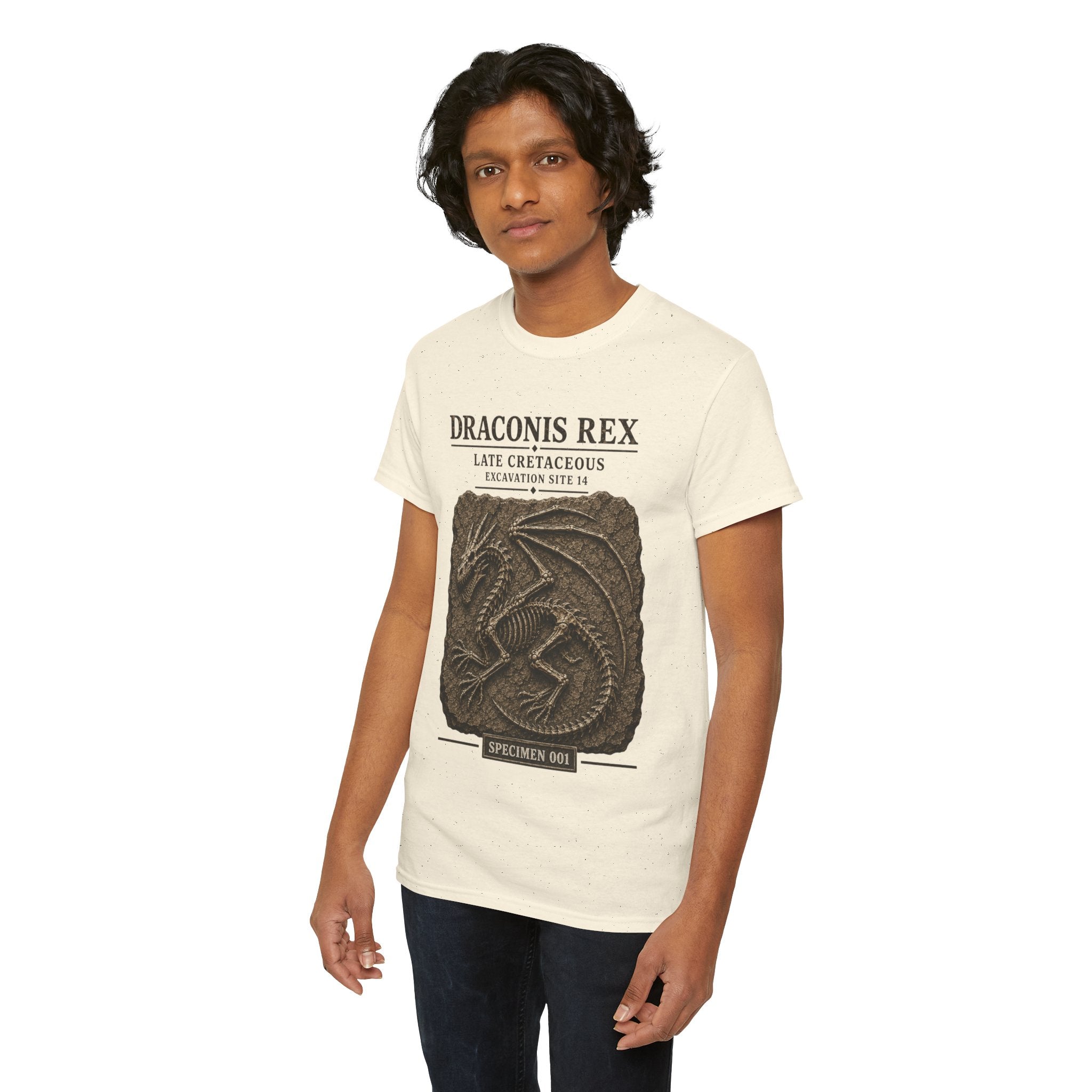 Draconis Rex Fossil T‑Shirt — Mythological Preservation Society Tee