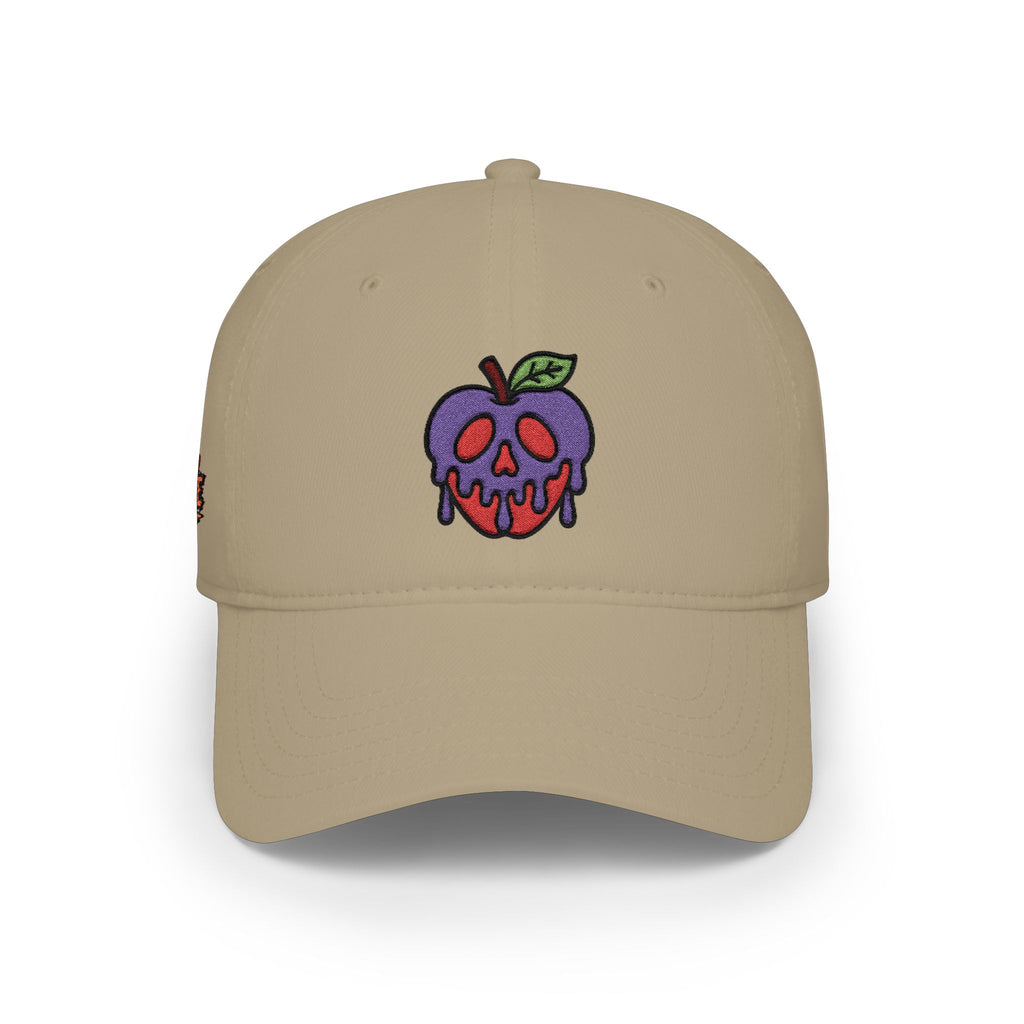 Dripping Poison Apple Cap — Embroidered Low Profile Baseball Hat
