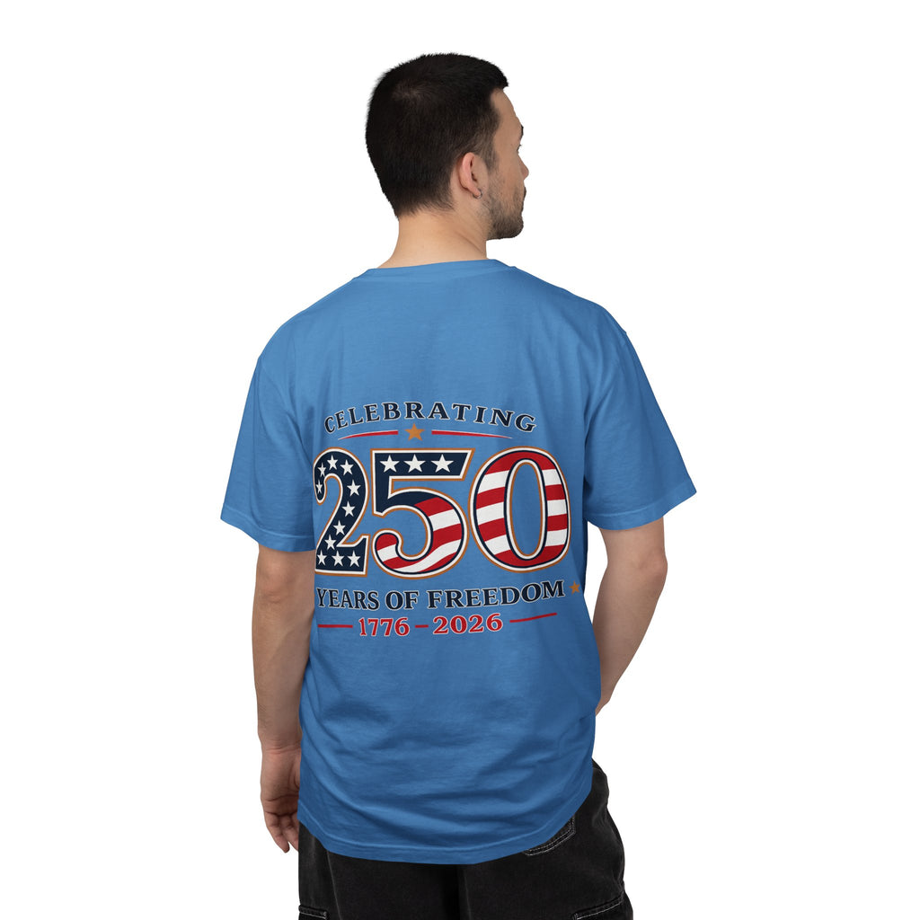 250 Years of Freedom 1776-2026 T-shirt | American Flag Patriotic Tee