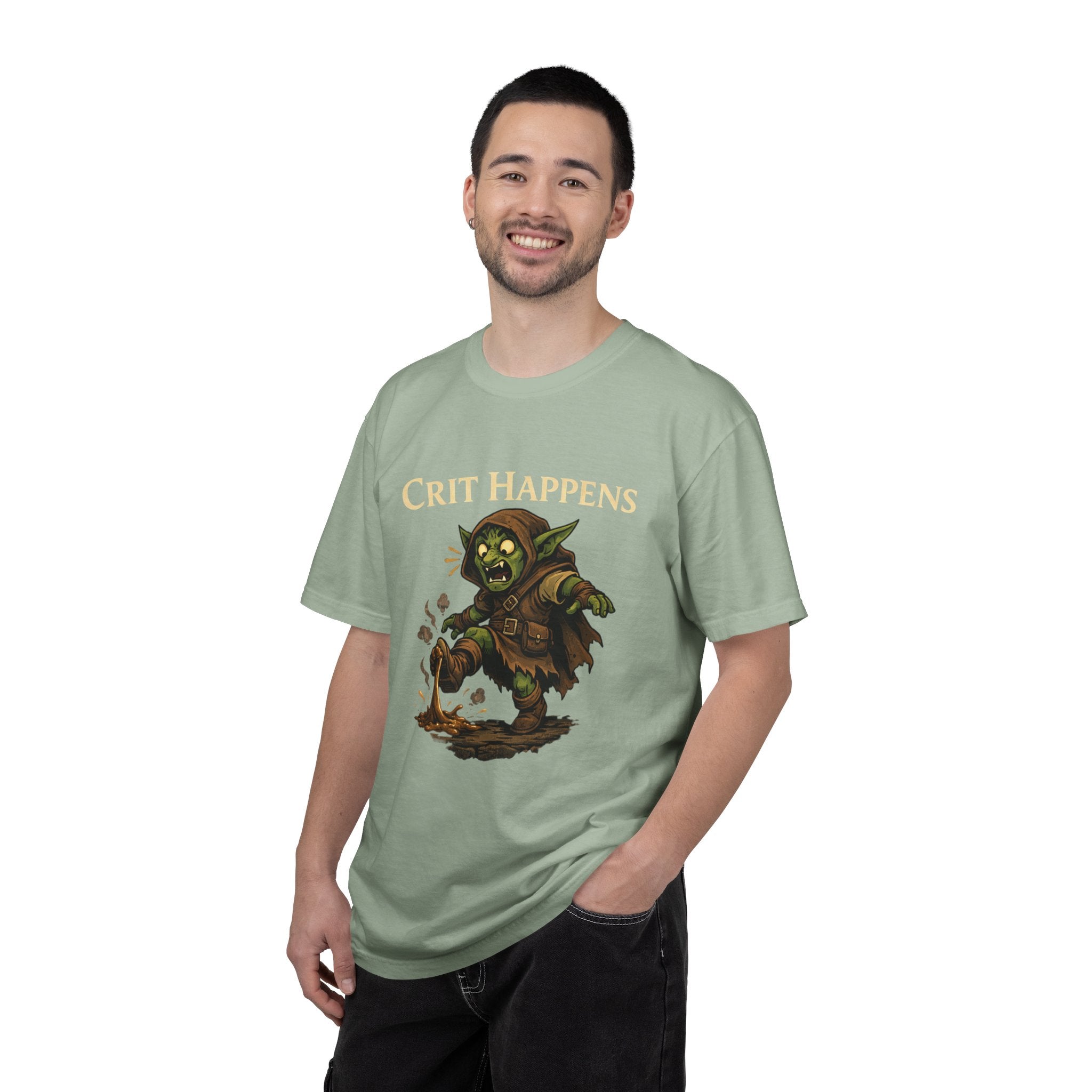 Crit Happens Goblin RPG T-Shirt