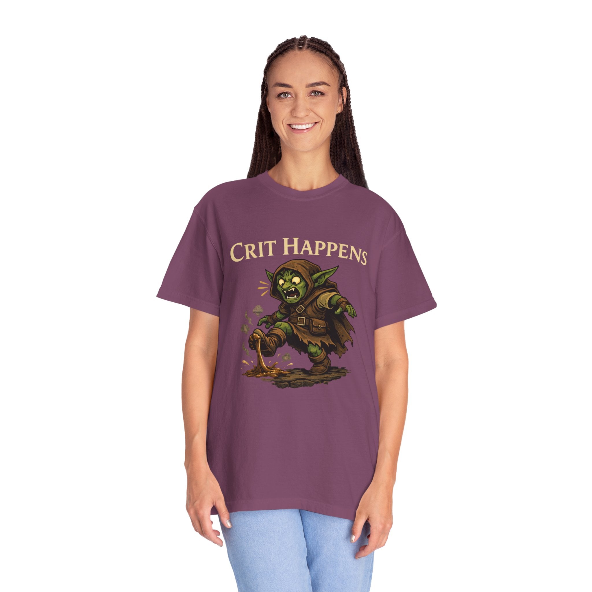 Crit Happens Goblin RPG T-Shirt