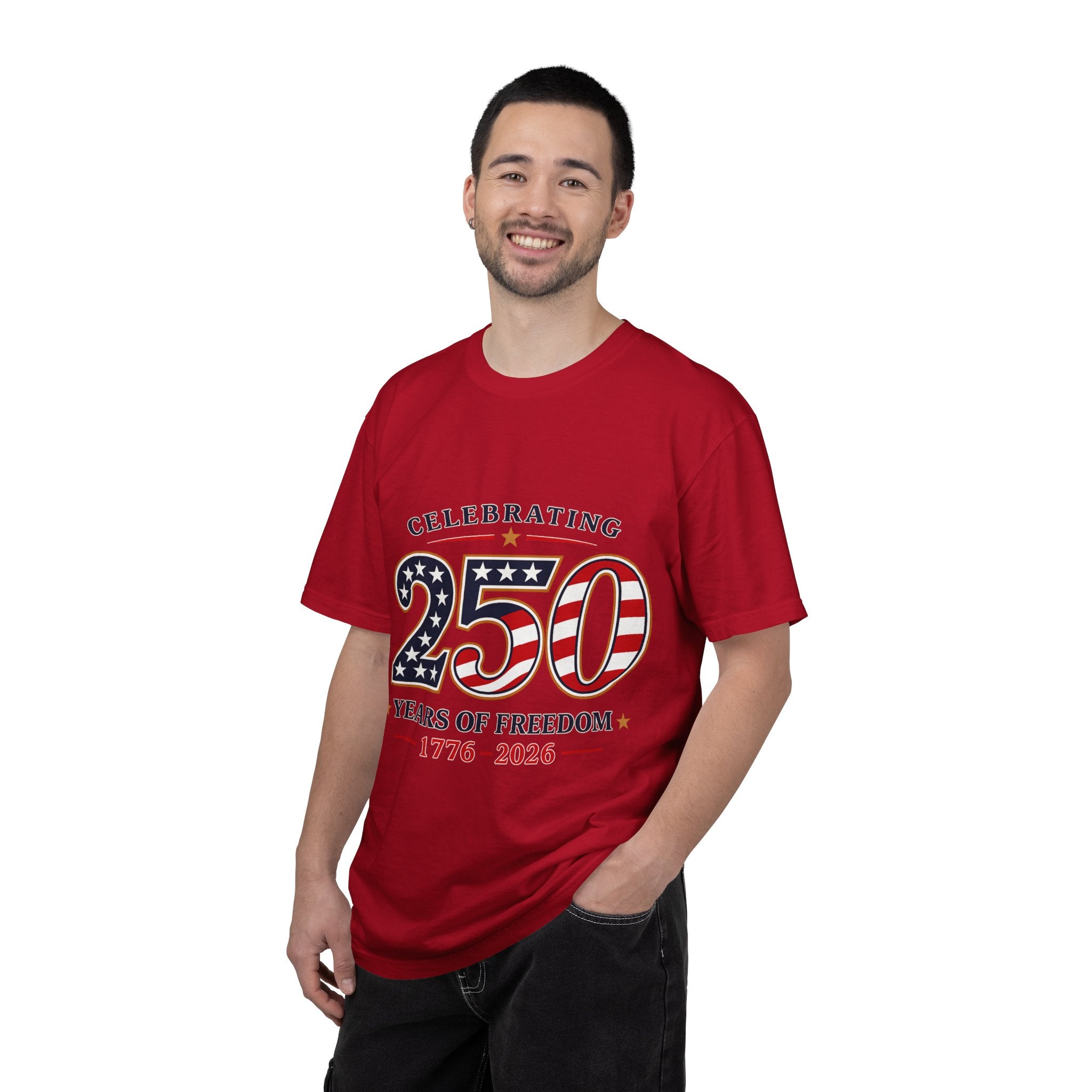 250 Years of Freedom 1776-2026 T-shirt | American Flag Patriotic Tee