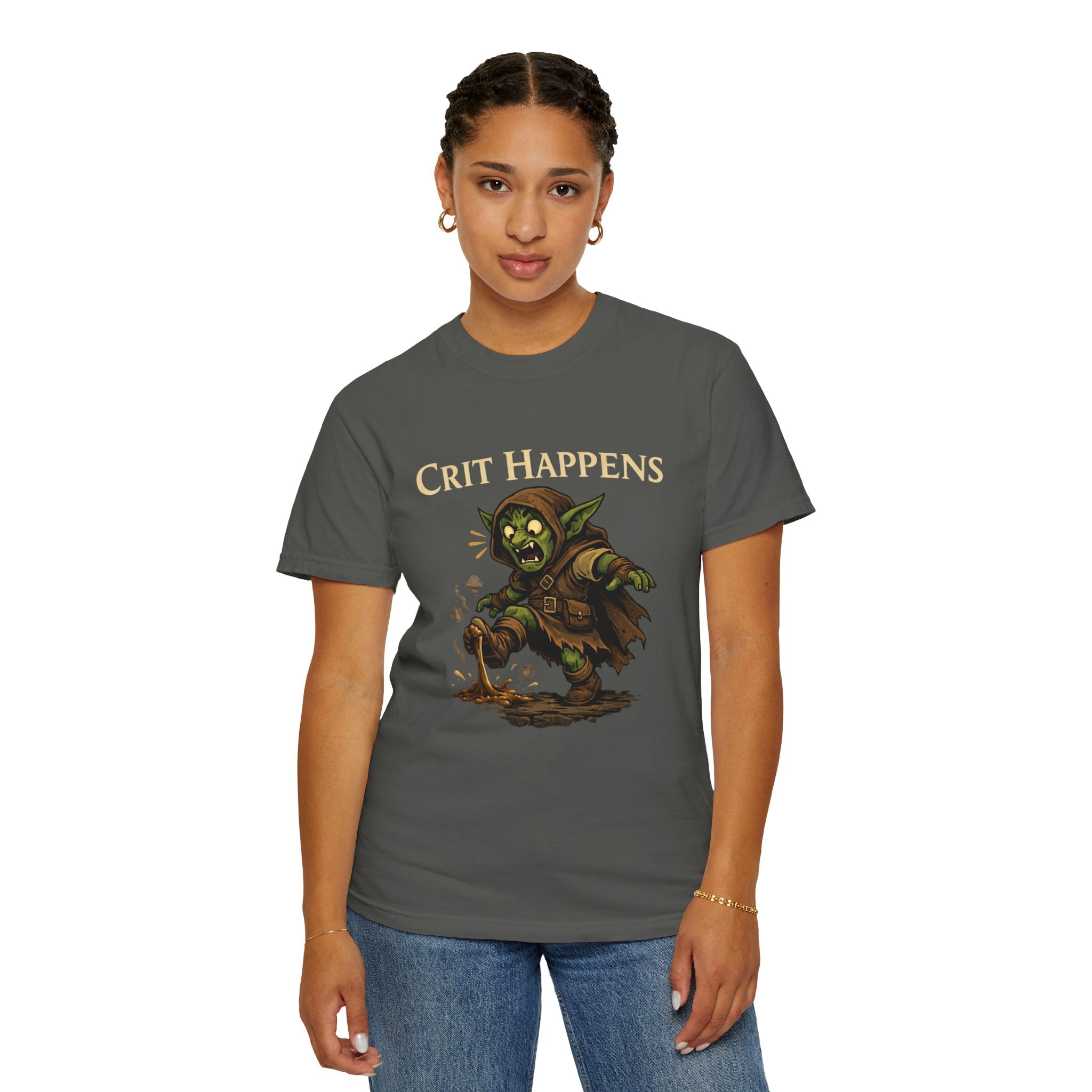 Crit Happens Goblin RPG T-Shirt