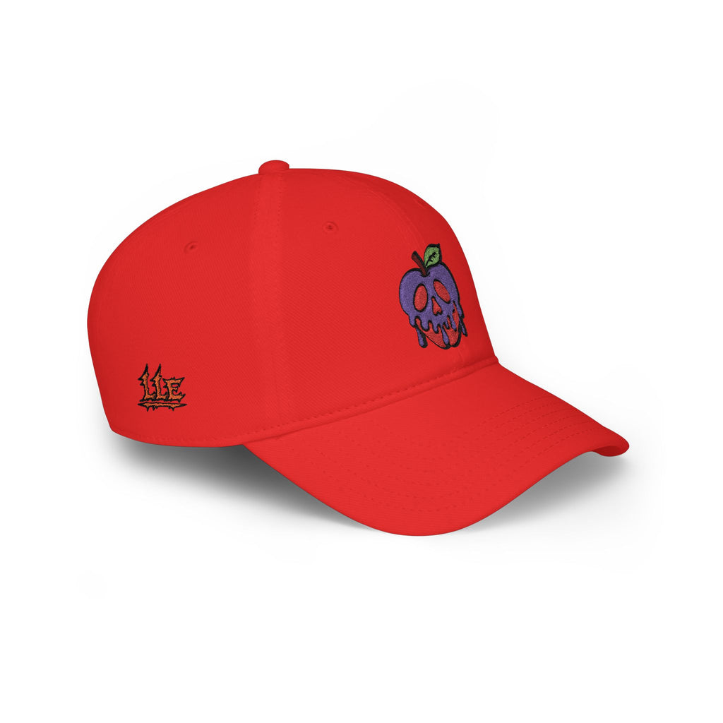 Dripping Poison Apple Cap — Embroidered Low Profile Baseball Hat