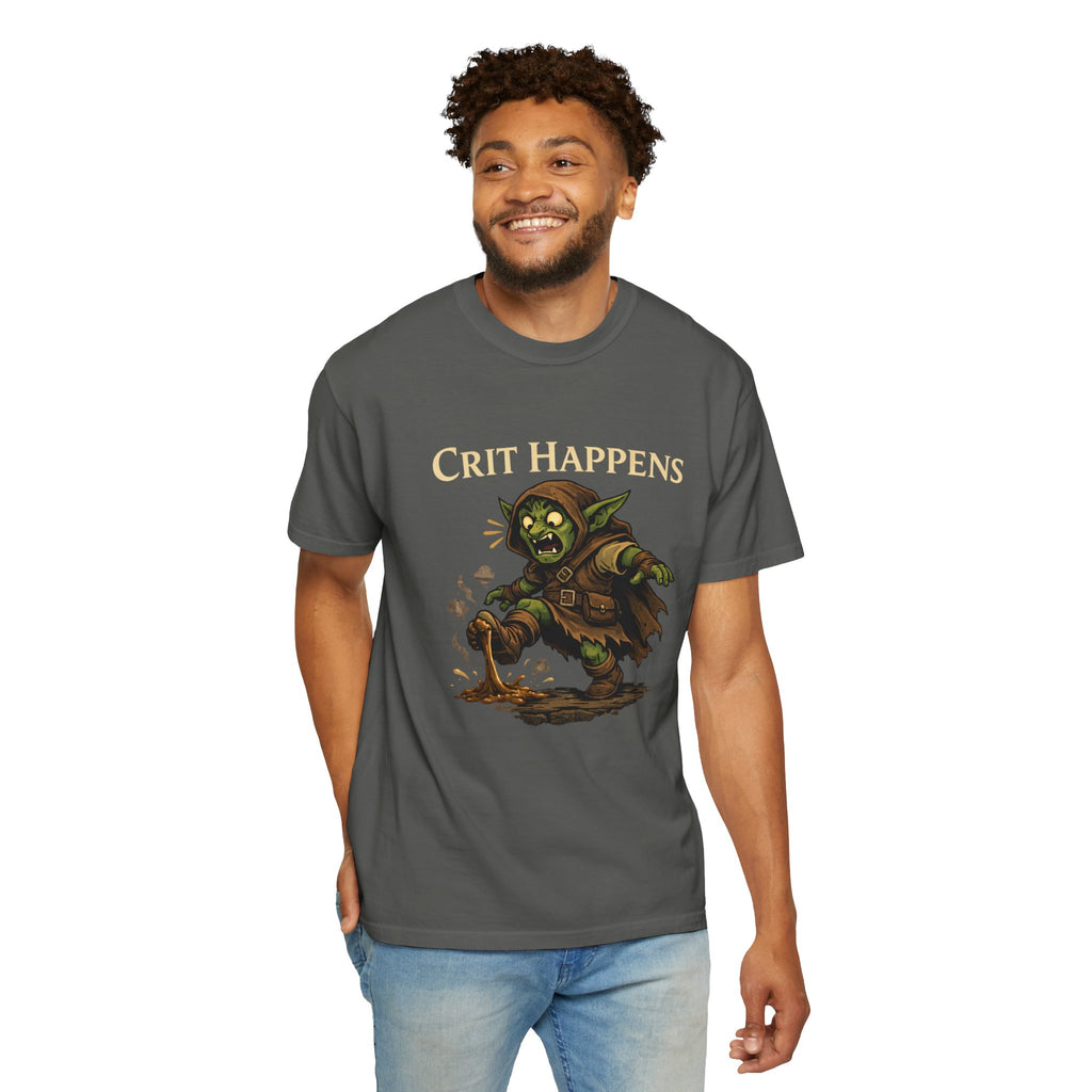 Crit Happens Goblin RPG T-Shirt