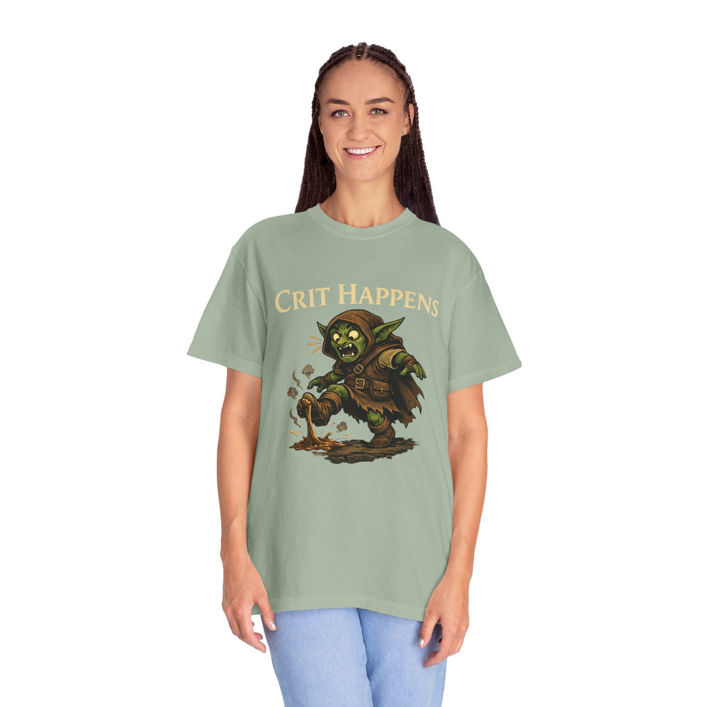 Crit Happens Goblin RPG T-Shirt