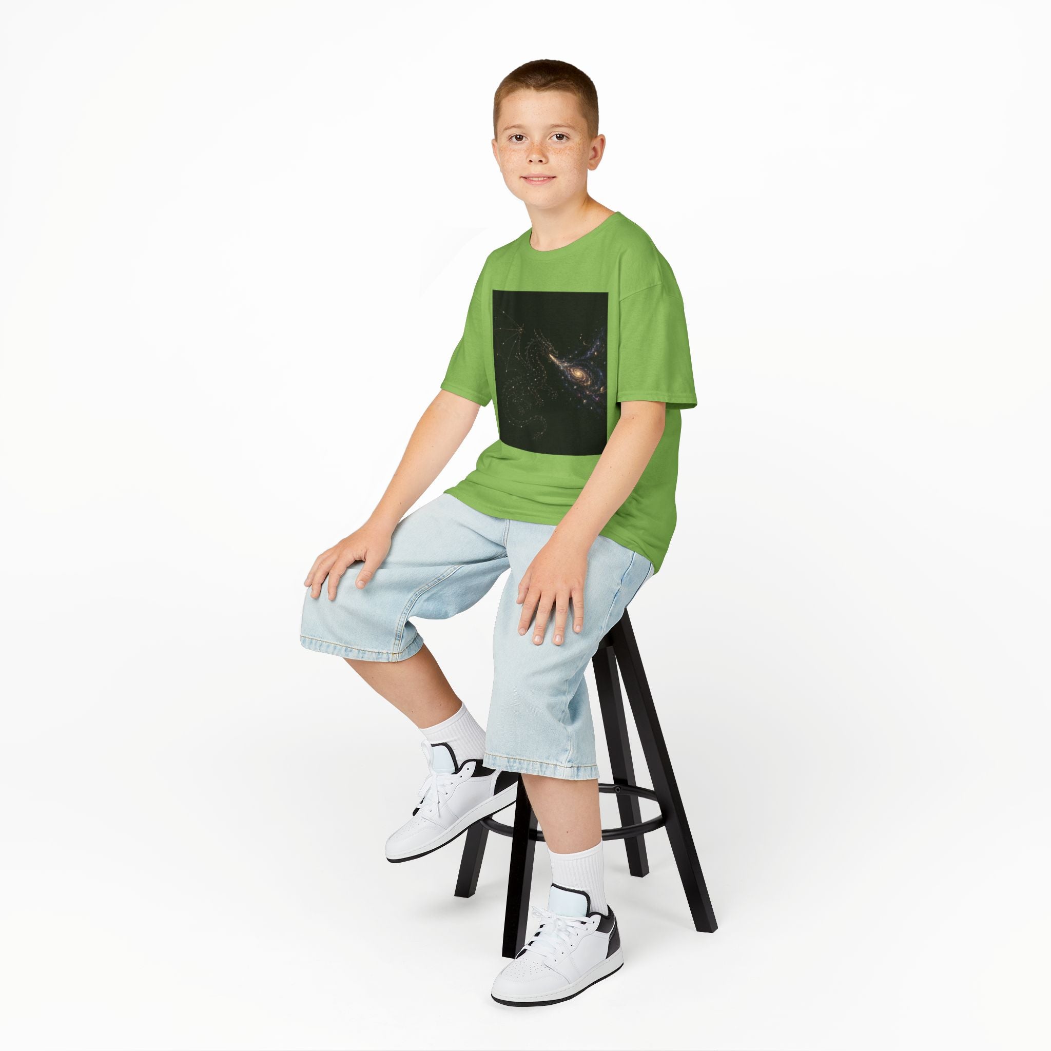Galaxy Spiral Nebula Kids Tee | Space Stars Astronomy Design