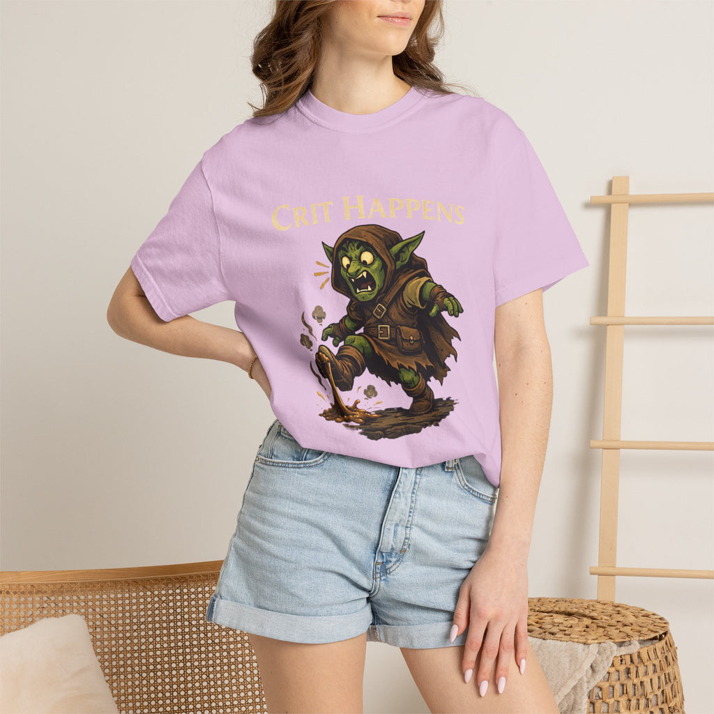 Crit Happens Goblin RPG T-Shirt