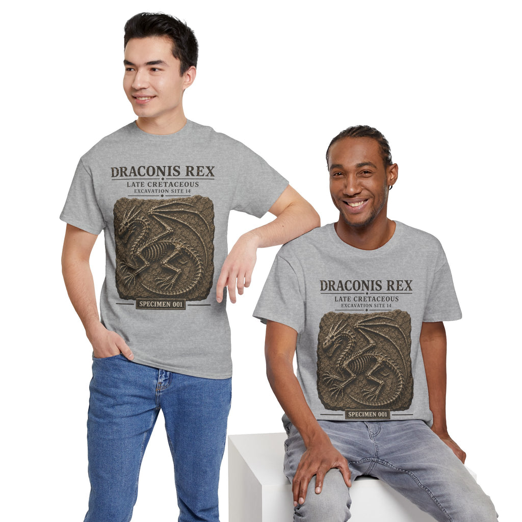 Draconis Rex Fossil T‑Shirt — Mythological Preservation Society Tee