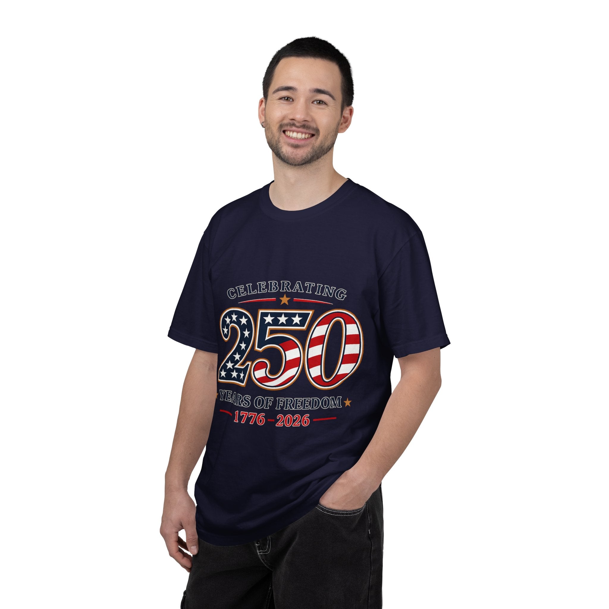 250 Years of Freedom 1776-2026 T-shirt | American Flag Patriotic Tee