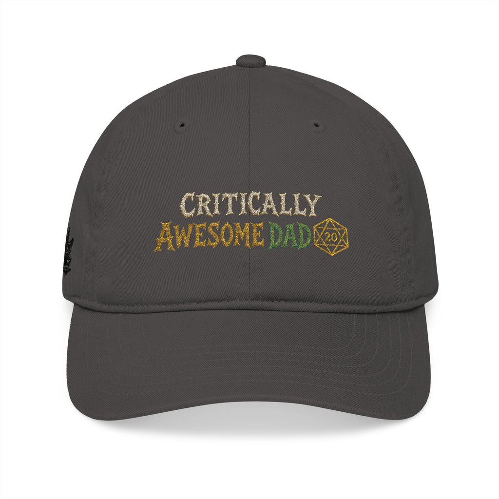 Critically Awesome Dad Baseball Cap | Embroidered Dad Hat
