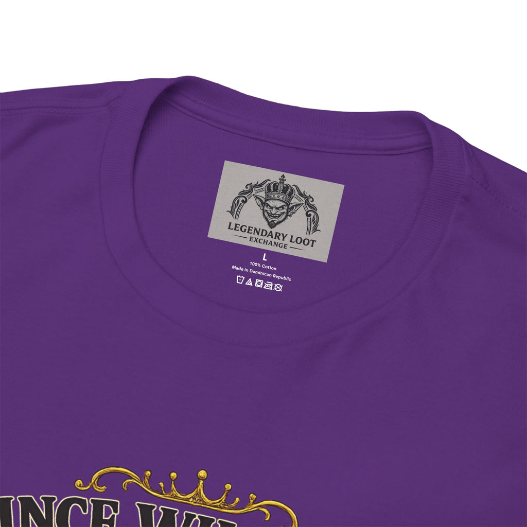 Cat T-Shirt — “Prince Williekins Is Not Impressed” Royal Cat Graphic Tee