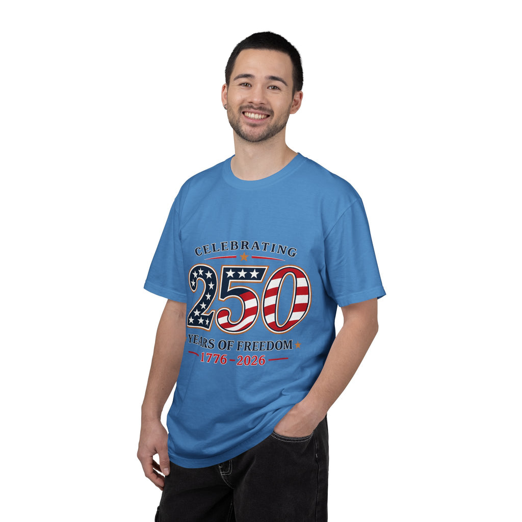 250 Years of Freedom 1776-2026 T-shirt | American Flag Patriotic Tee