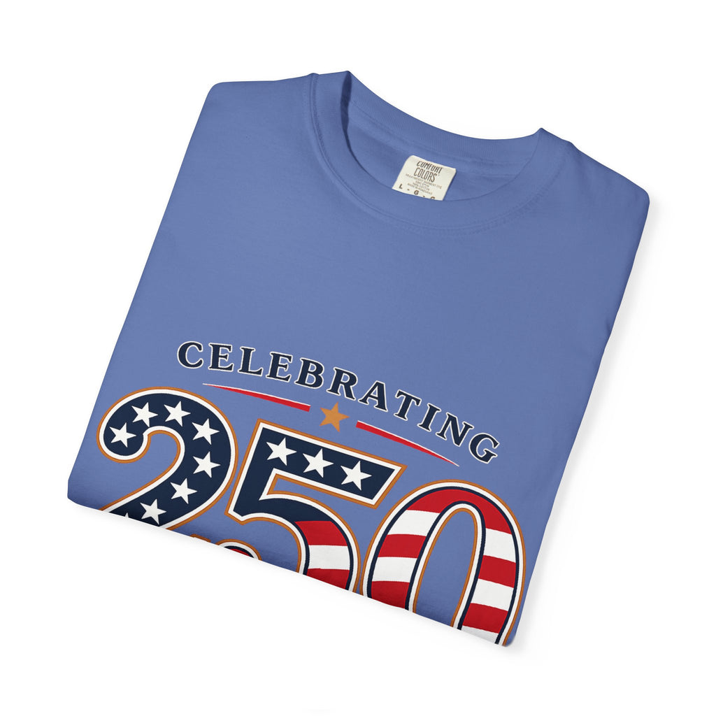 250 Years of Freedom 1776-2026 T-shirt | American Flag Patriotic Tee