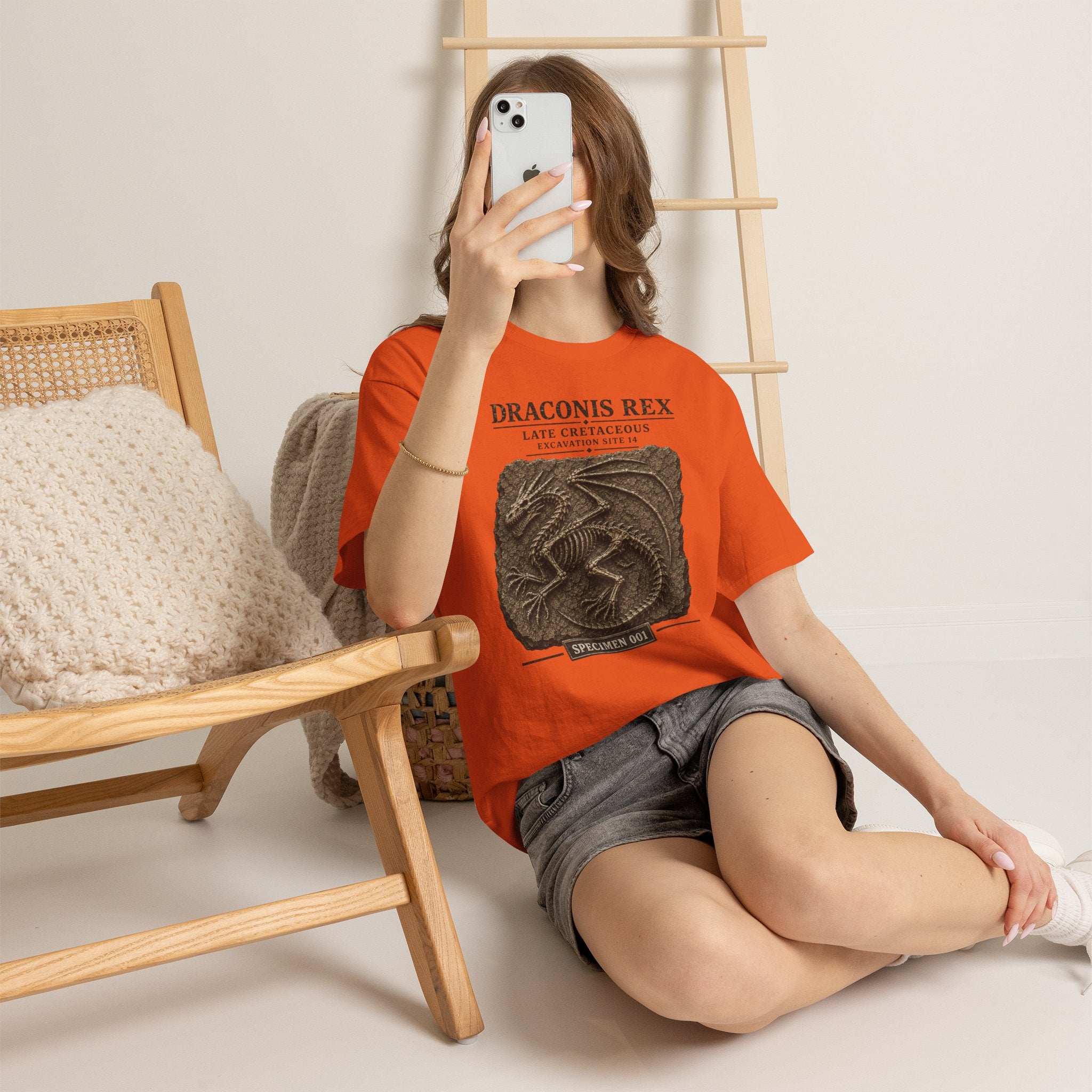 Draconis Rex Fossil T‑Shirt — Mythological Preservation Society Tee