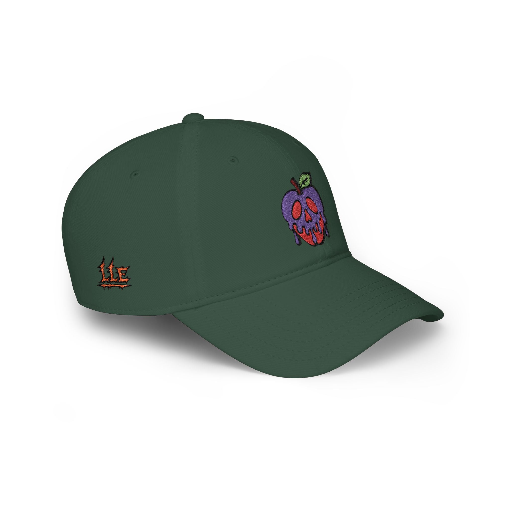Dripping Poison Apple Cap — Embroidered Low Profile Baseball Hat