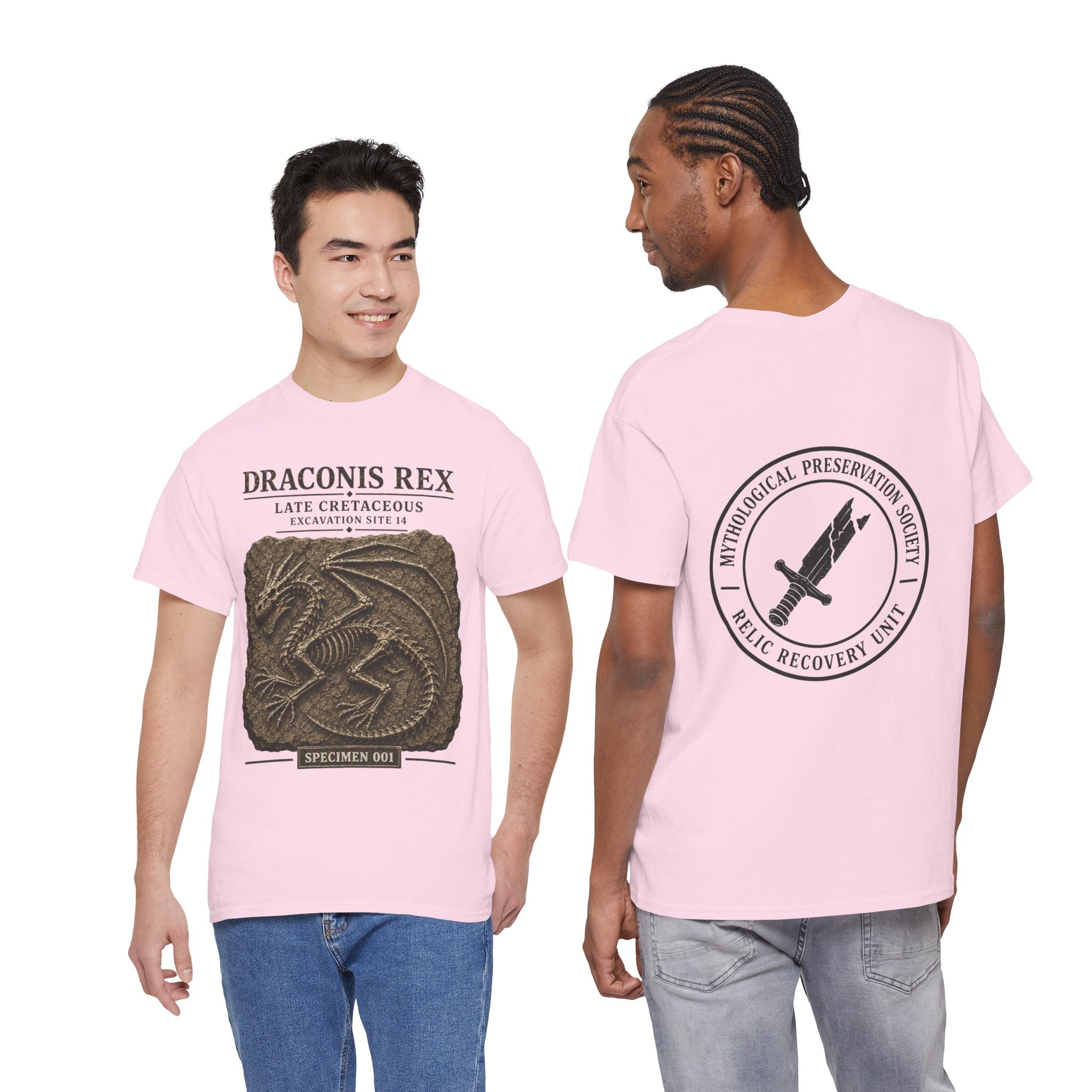 Draconis Rex Fossil T‑Shirt — Mythological Preservation Society Tee