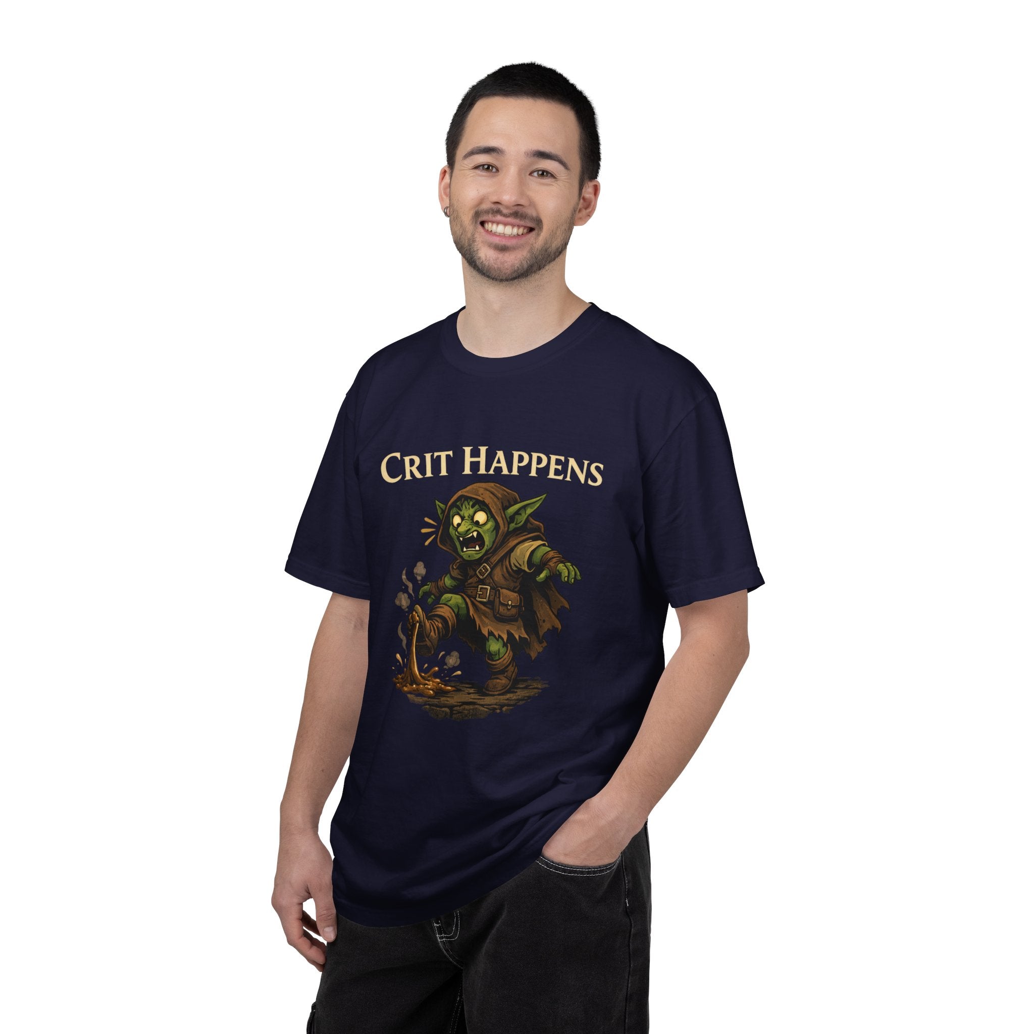 Crit Happens Goblin RPG T-Shirt