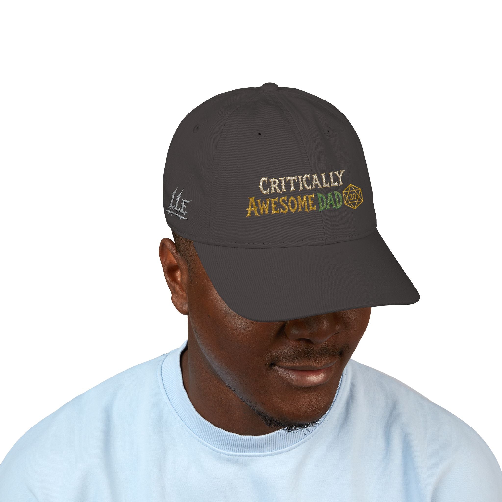 Critically Awesome Dad Baseball Cap | Embroidered Dad Hat