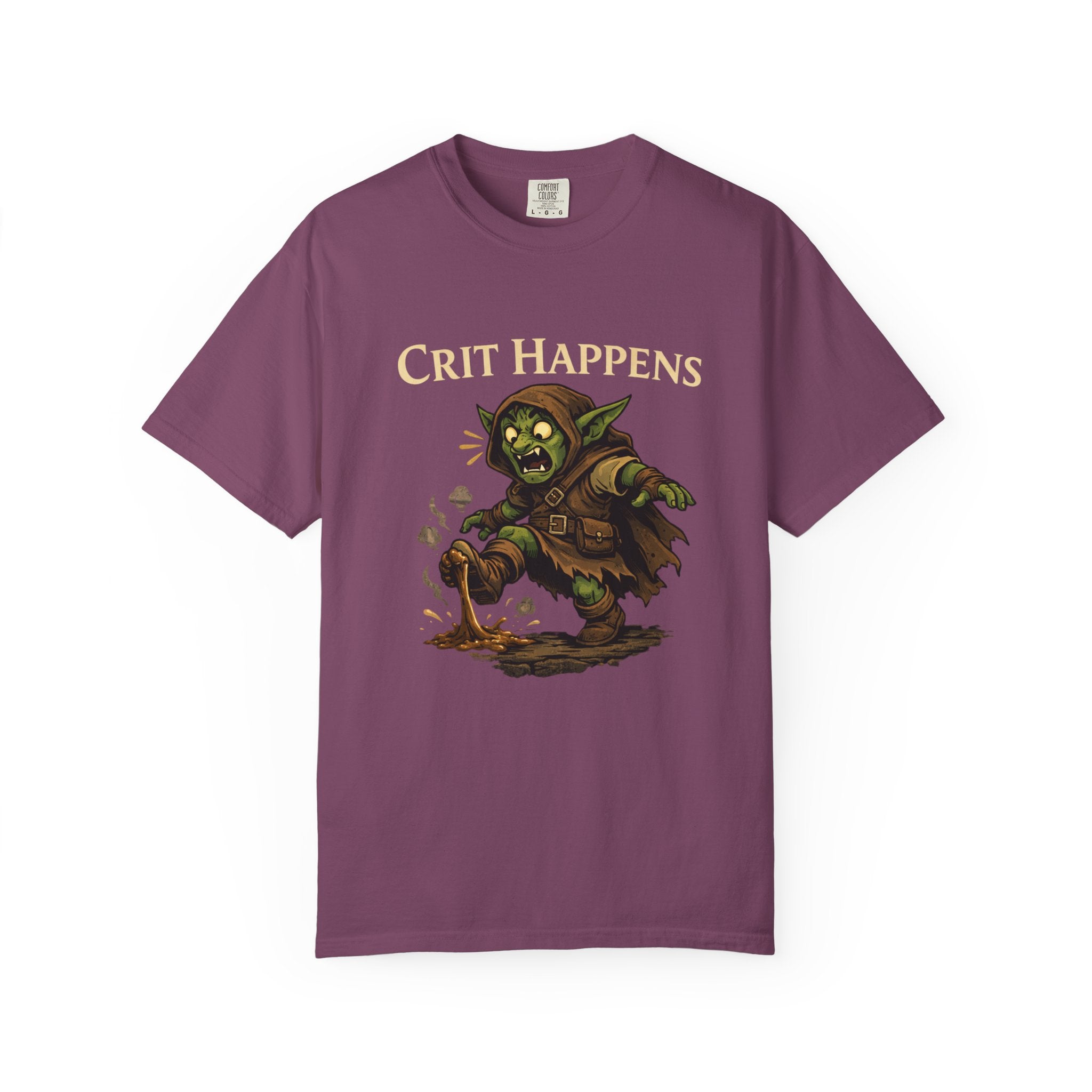Crit Happens Goblin RPG T-Shirt