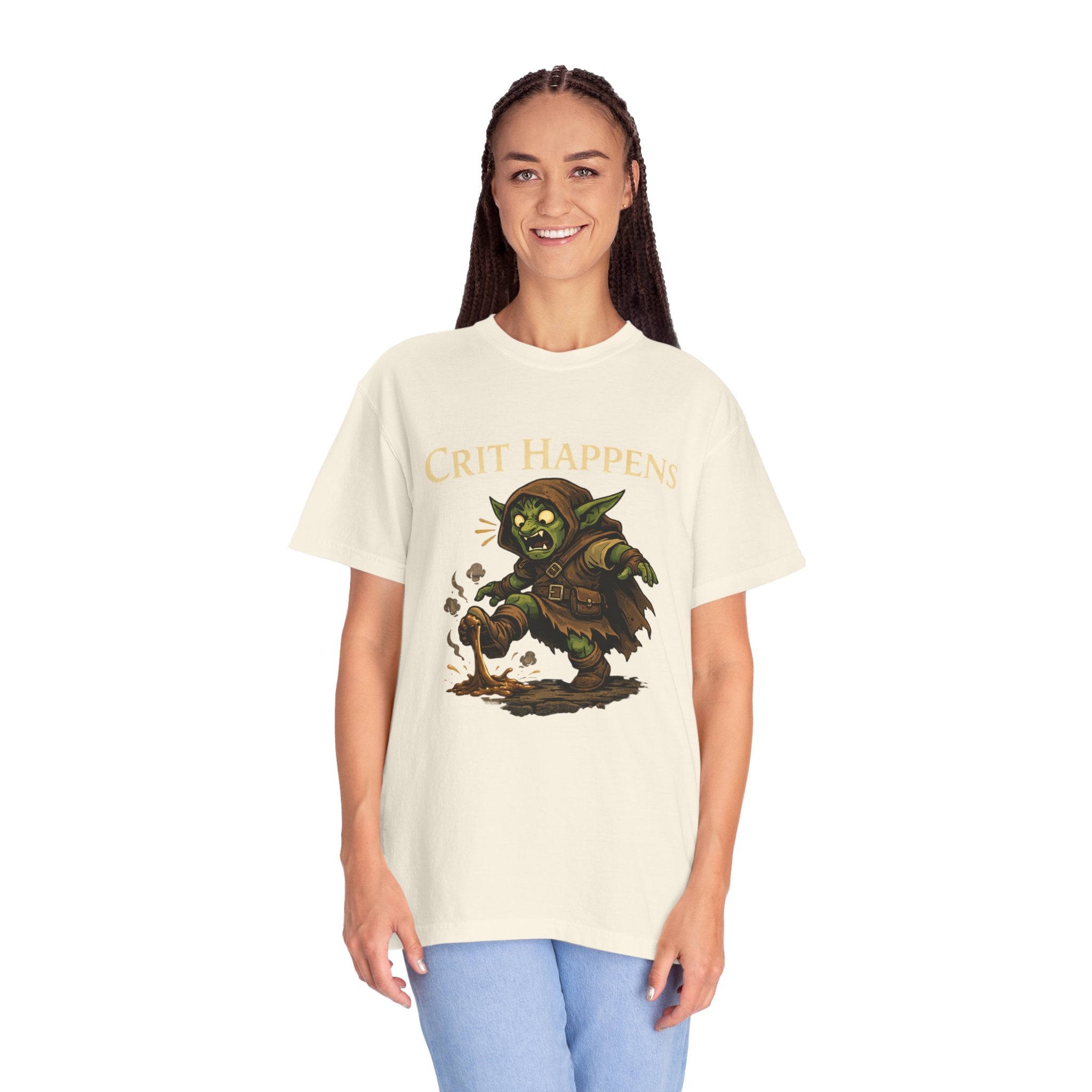 Crit Happens Goblin RPG T-Shirt