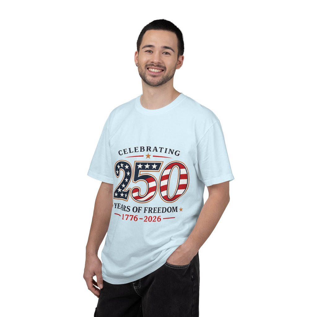 250 Years of Freedom 1776-2026 T-shirt | American Flag Patriotic Tee