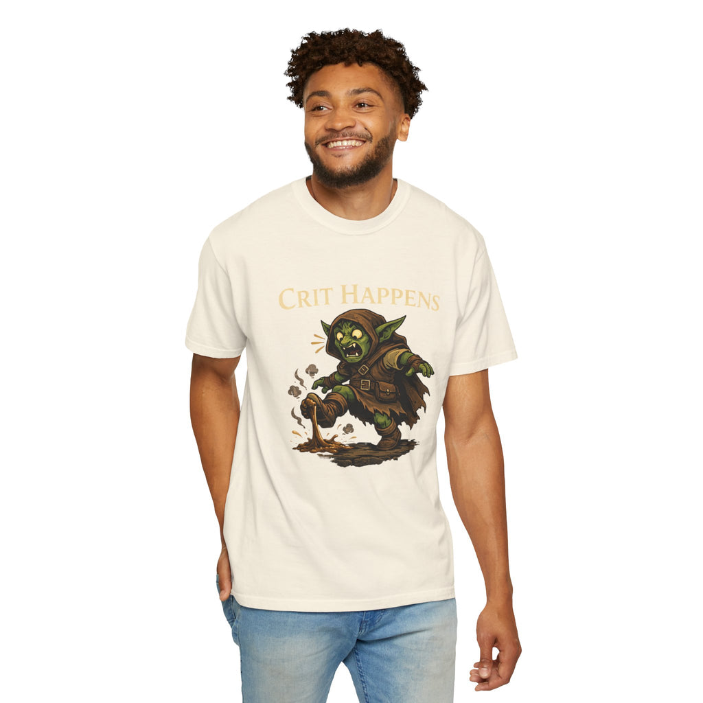 Crit Happens Goblin RPG T-Shirt