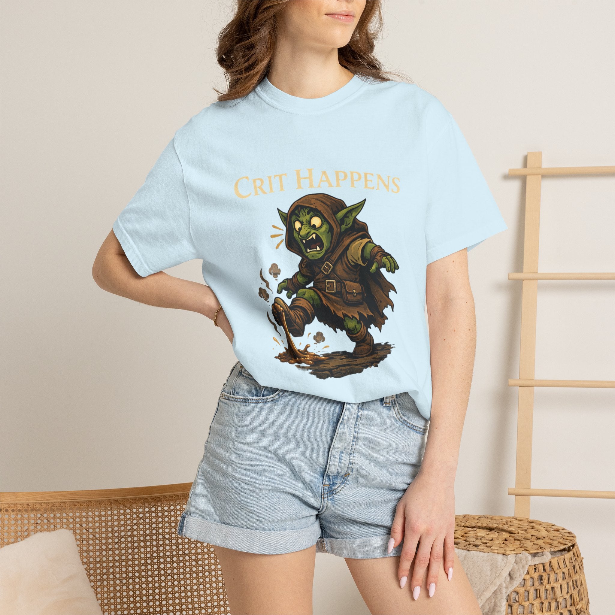 Crit Happens Goblin RPG T-Shirt