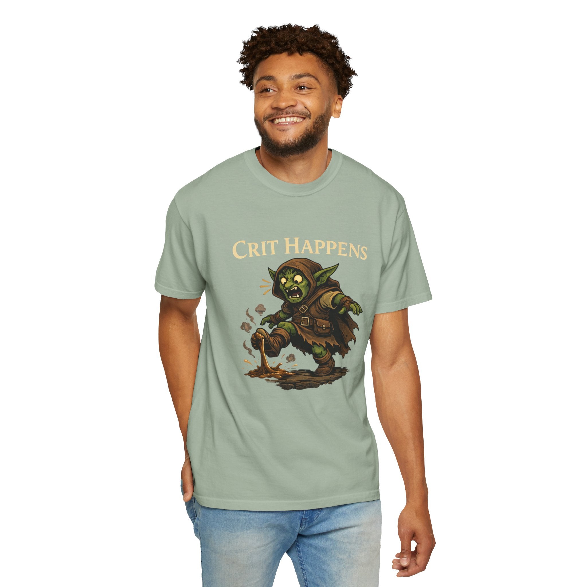 Crit Happens Goblin RPG T-Shirt