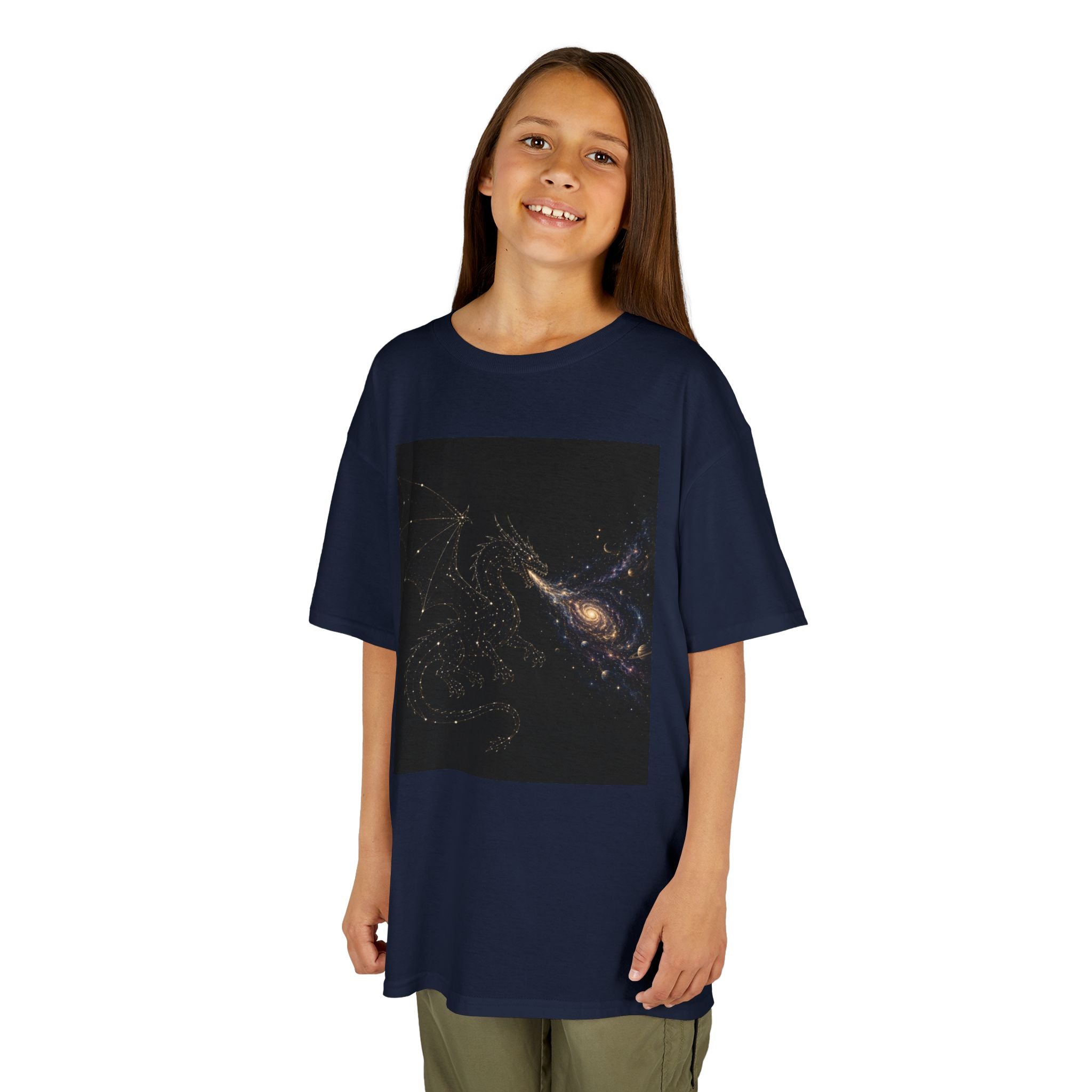 Galaxy Spiral Nebula Kids Tee | Space Stars Astronomy Design
