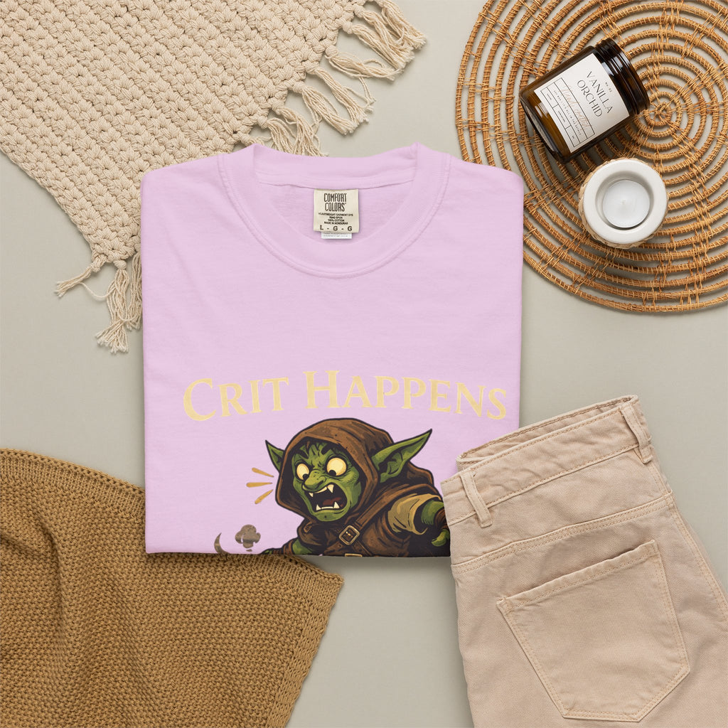 Crit Happens Goblin RPG T-Shirt