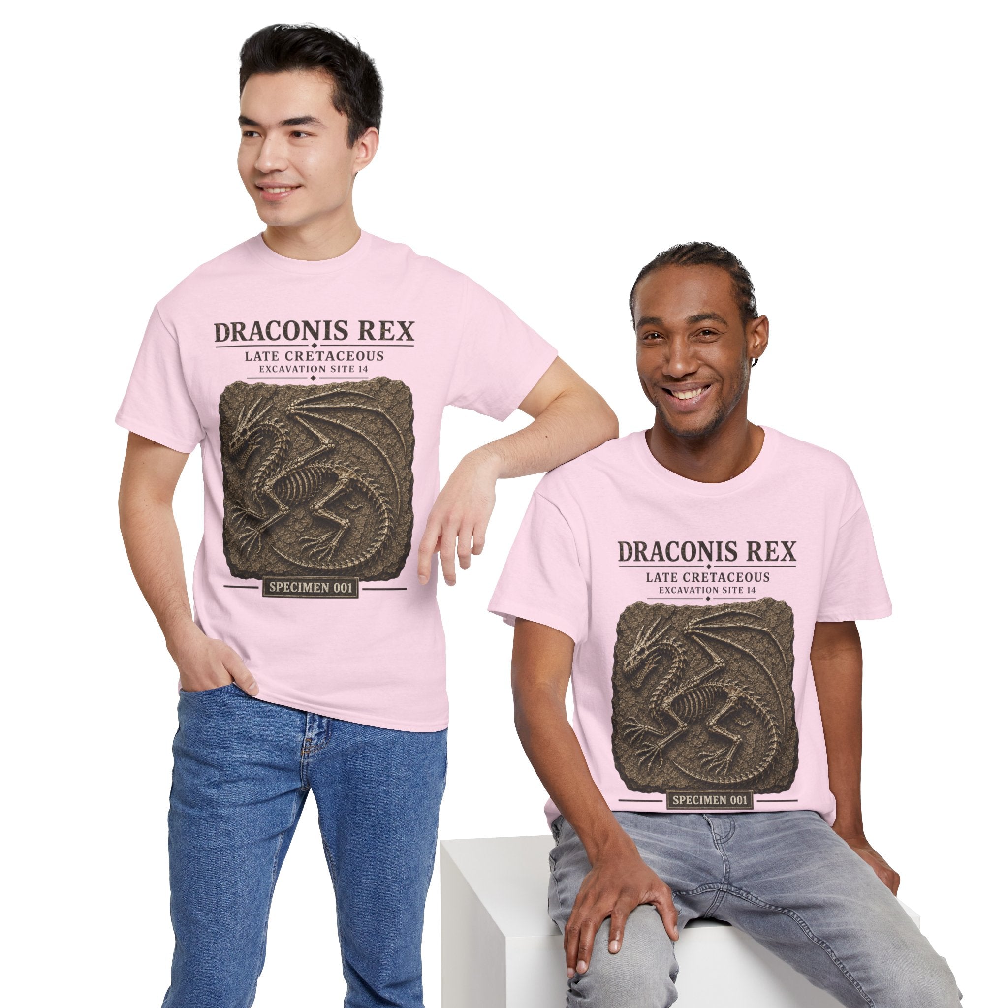 Draconis Rex Fossil T‑Shirt — Mythological Preservation Society Tee