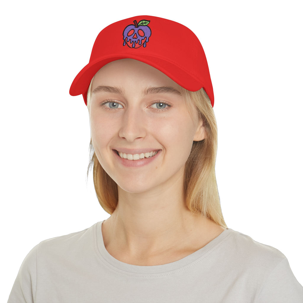 Dripping Poison Apple Cap — Embroidered Low Profile Baseball Hat