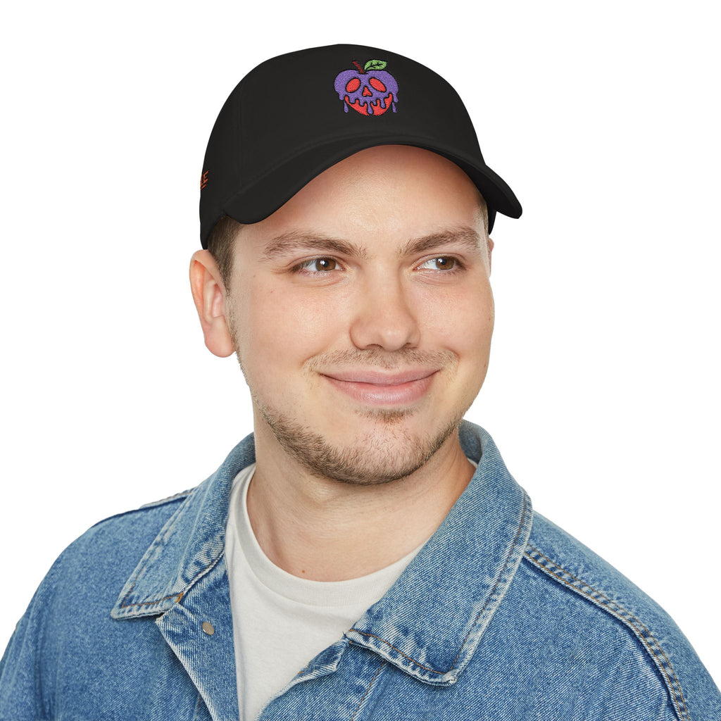 Dripping Poison Apple Cap — Embroidered Low Profile Baseball Hat