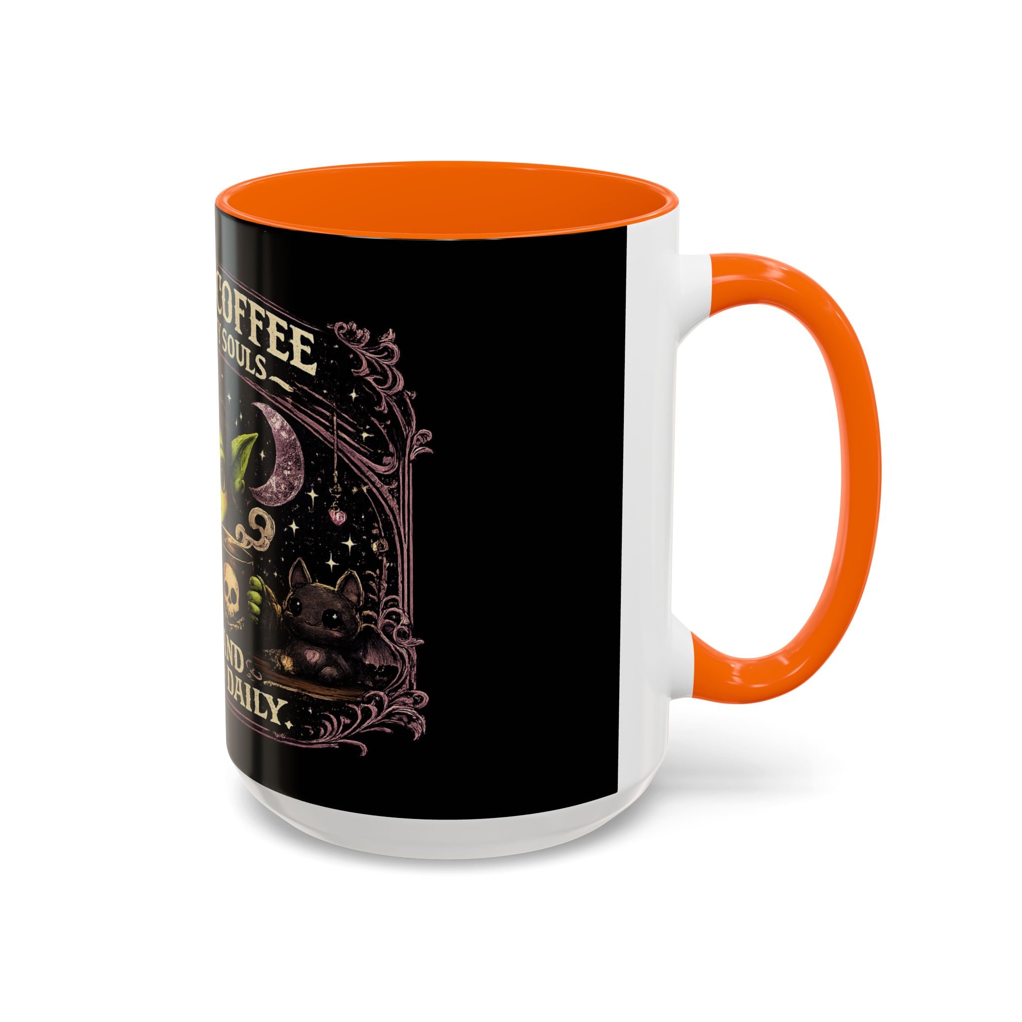 Like My Coffee Mug — "Like I Like My Souls: Dark and Consumed Daily" Goth Coffee Mug