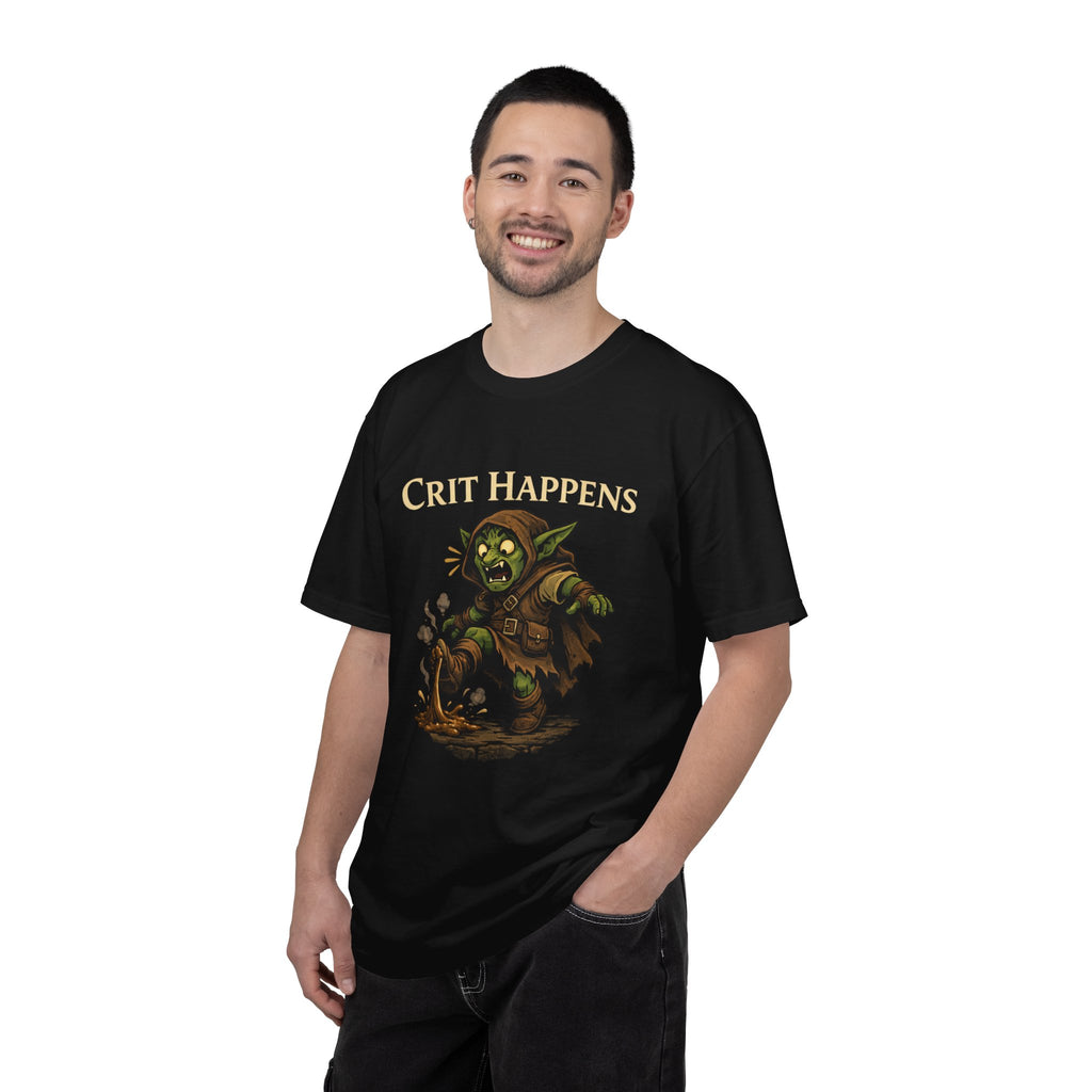 Crit Happens Goblin RPG T-Shirt
