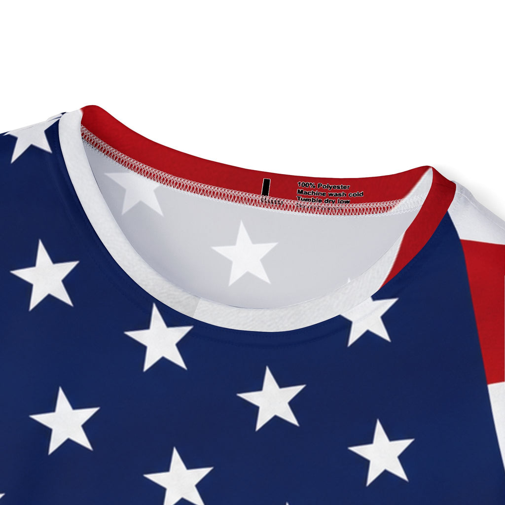 American Flag Stars Stripes Jersey | Sports Shirt